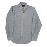 Polo By Ralph Lauren Striped Shirt - Medium Blue Cotton
