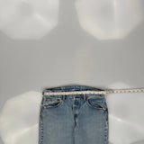 501 Levis Jeans - 34W 36L Light Wash Cotton