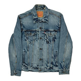 Levis Denim Jacket - Medium Acid Wash Denim