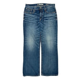 Bke Boot Cut Jeans - 33W 32L Blue Denim