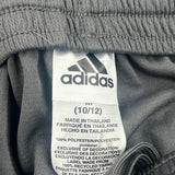 Age 10-12 Adidas Sport Shorts - Medium Grey Polyester