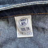 Mbc Ws Denim Skirt - 29W UK 10 Blue Cotton
