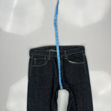 501 Levis Jeans - 32W 32L Dark Wash Cotton
