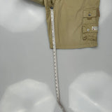 Tommy Hilfiger Cargo Shorts - 35W 9L Khaki Cotton