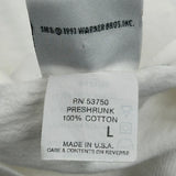 Warner Bros Acme Clothing Cartoon T-Shirt - Large Red Cotton