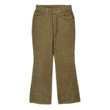 Levis Boot Cut Cord Pants - 26″ Waist Beige Cotton