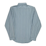 Guess Striped Shirt - Large Blue Cotton