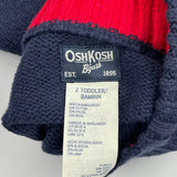 Age 2 Oshkosh Sweater - XS Navy Cotton Blend
