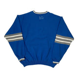Detroit Lions Lee Sport Football Sweatshirt - Large Blue Polyester Blend