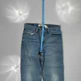 Levis Jeans - 32W 27L Blue Cotton