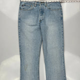 Ralph Lauren Boot Cut Jeans - 30W US 6 Light Wash Cotton