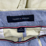 Tommy Hilfiger Chino Shorts - 38W 8L Yellow Cotton