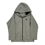 Age 15-16 Nike Windbreaker - XL Grey Polyester