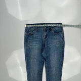 American Eagle Skinny Jeans - 33W UK 14 Blue Cotton