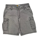 Carhartt Cargo Shorts - 38W 9L Grey Cotton