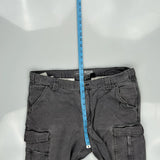 Carhartt Cargo Trousers - 38W 32L Grey Cotton