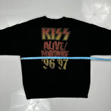 Live At Donington August 17, 1996 Unbranded Band Sweatshirt - Large Black Cotton