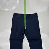 Lacoste Trousers - 34W 31L Navy Cotton