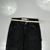 Gap Carpenter Trousers - 34W 30L Black Cotton