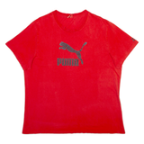 PUMA Mens T-Shirt Red 2XL