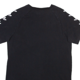 ADIDAS Womens T-Shirt Black UK 4