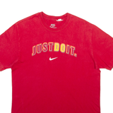 NIKE Mens T-Shirt Red M