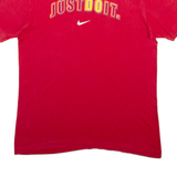 NIKE Mens T-Shirt Red M