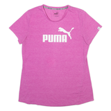 PUMA Womens T-Shirt Pink UK 14