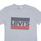 LEVI'S Mens T-Shirt Grey XS
