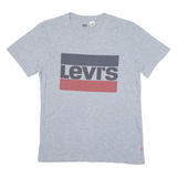 LEVI'S Mens T-Shirt Grey XS