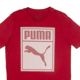 PUMA Mens T-Shirt Red M