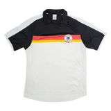 DFB Germany Fan Mens Football Shirt Jersey White Collared M
