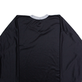 FERLAND Hockey Mens Jersey Black 3/4 Sleeve V-Neck 2XL