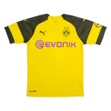 PUMA 2018/19 Borussia Dortmund Home #16 Akanji Mens Football Shirt Jersey Yellow M