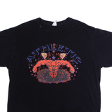 TWT SPORTSWEAR Athletic Mens T-Shirt Black Crew Neck L