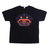 TWT SPORTSWEAR Athletic Mens T-Shirt Black Crew Neck L