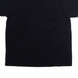 TWT SPORTSWEAR Athletic Mens T-Shirt Black Crew Neck L