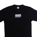 KARL KANI Mens T-Shirt Black Crew Neck XL