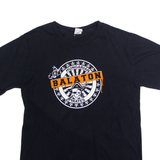 GILDAN Hungarian Balaton Pirates Mens T-Shirt Black Crew Neck M