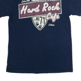 HARD ROCK CAFE Lisbon Mens T-Shirt Blue Crew Neck M