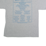 GILDAN Walk For Independence 2008 Mens T-Shirt Green USA Crew Neck L