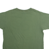 GILDAN Bulls Mens T-Shirt Green Crew Neck L