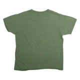GILDAN Bulls Mens T-Shirt Green Crew Neck L