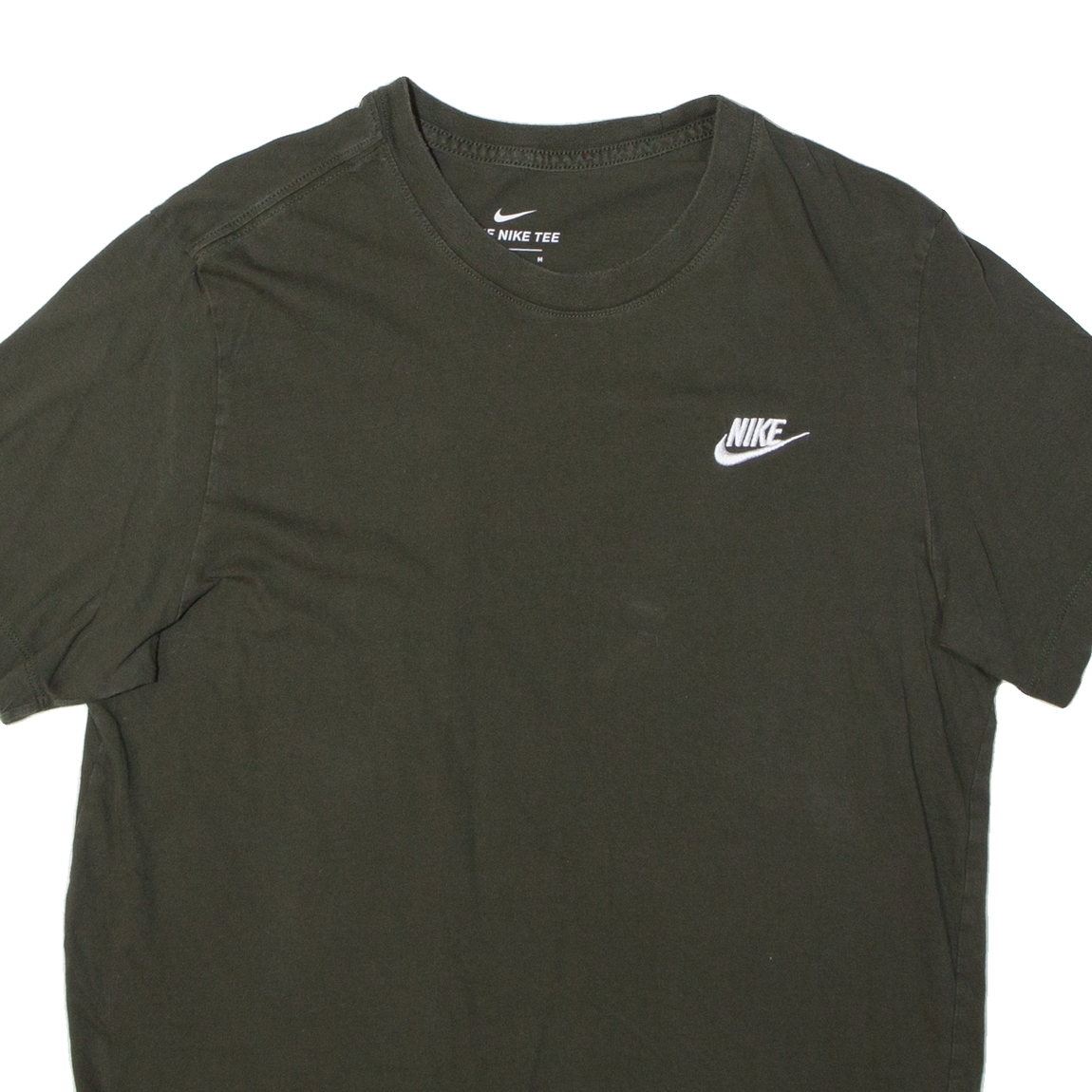 NIKE Swoosh Mens T-Shirt Green M