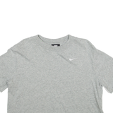NIKE Cropped Womens T-Shirt Grey XS