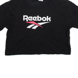 REEBOK Classic Cropped Womens T-Shirt Black S