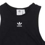 ADIDAS Womens Vest Black Sleeveless UK 10