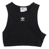 ADIDAS Womens Vest Black Sleeveless UK 10