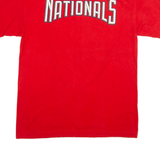 MAJESTIC Mens T-Shirt Red L