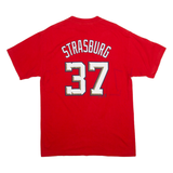 MAJESTIC Mens T-Shirt Red L